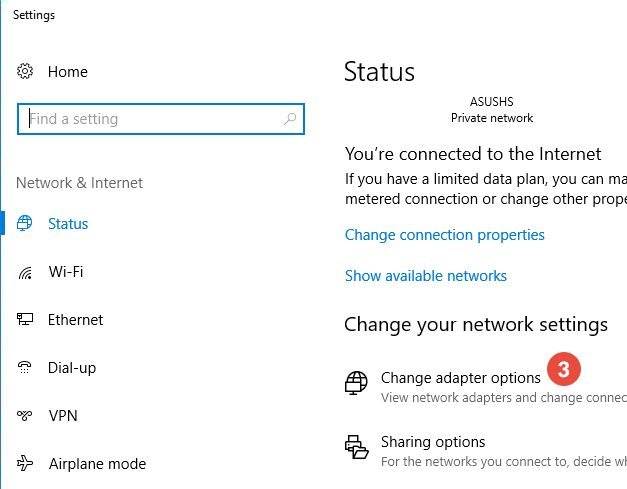 disable ipv6 windows 10